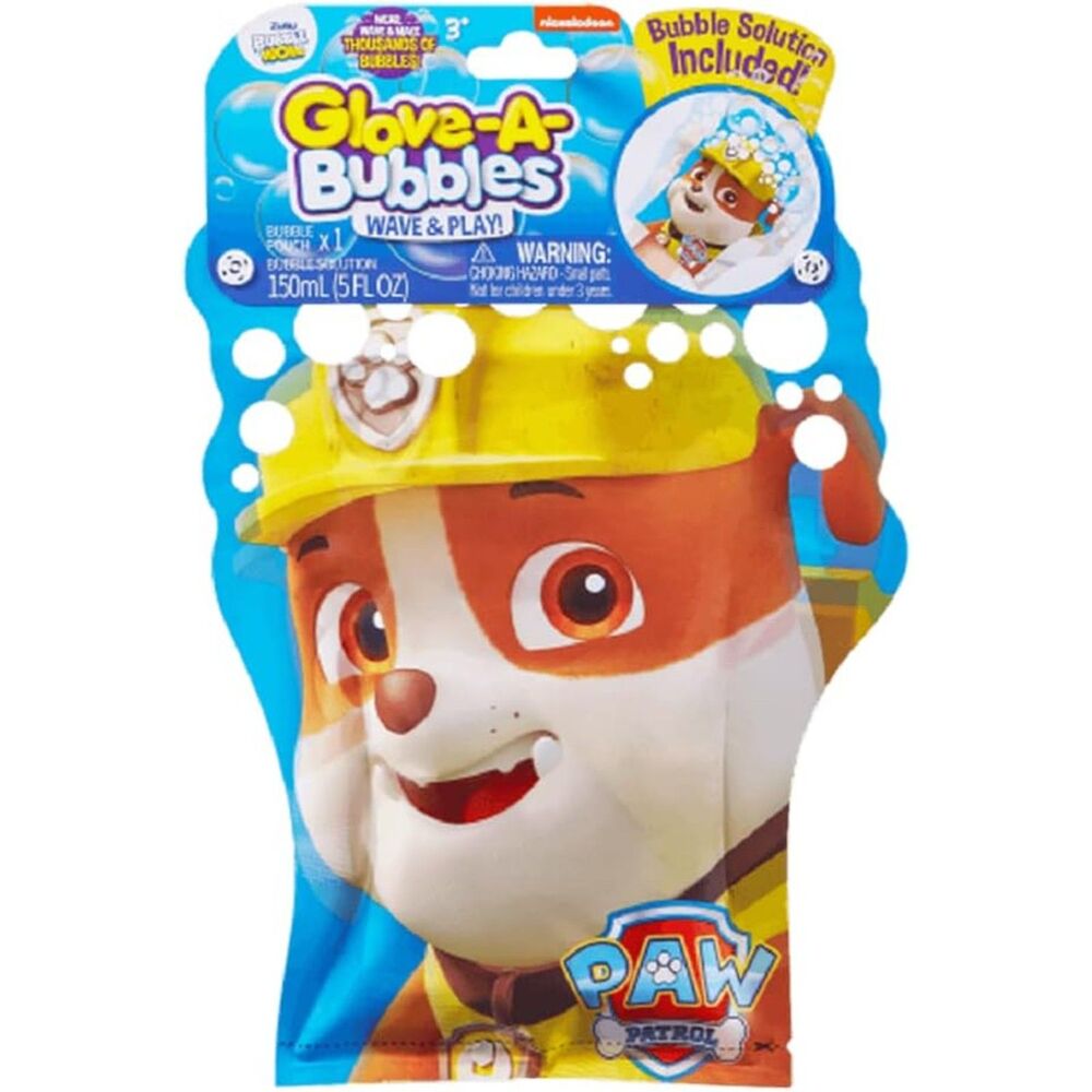 ZURU Bubble Wow Paw Patrol Wow Glove-A-Bubbles Wave & Play